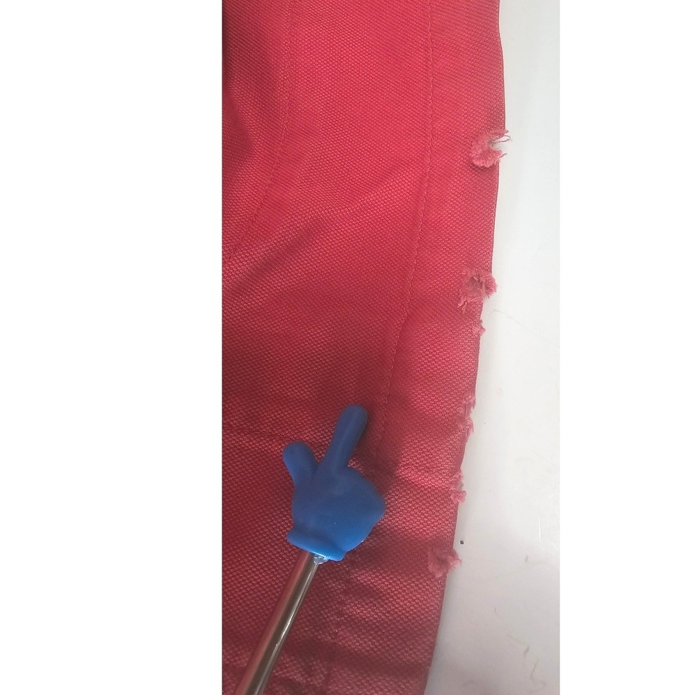 Henry Jacobson Barn Jacket SZ S Red Button Up Chore Utility CALLOUTS IN PICS - Picture 12 of 12